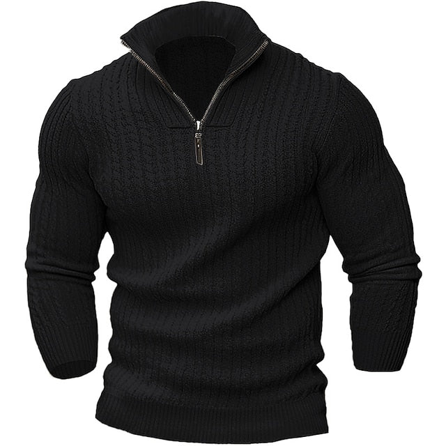Mathis - Pull homme à demi-zip