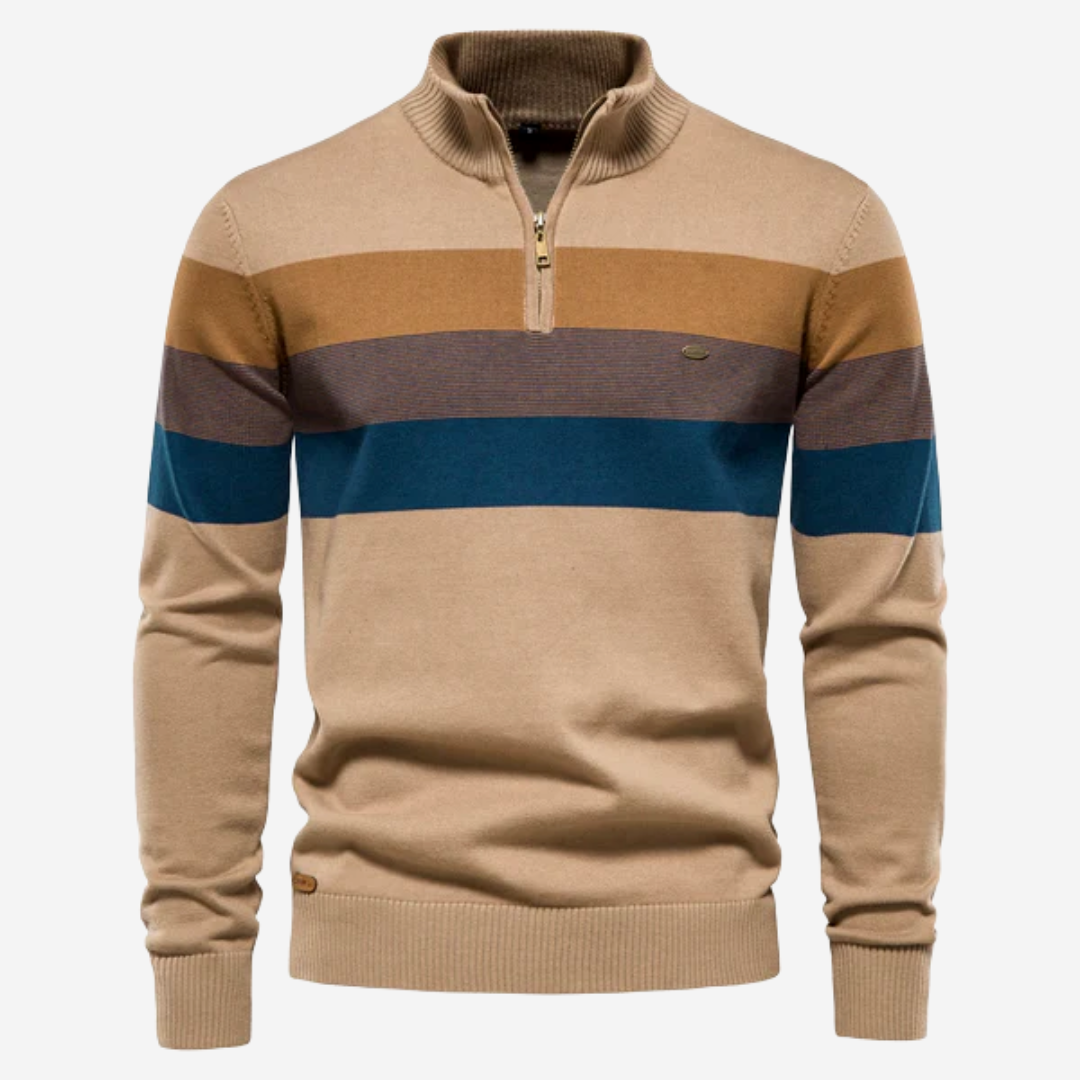 Stef – Pull Rayé Pour Hommes, Élégant Et Polyvalent