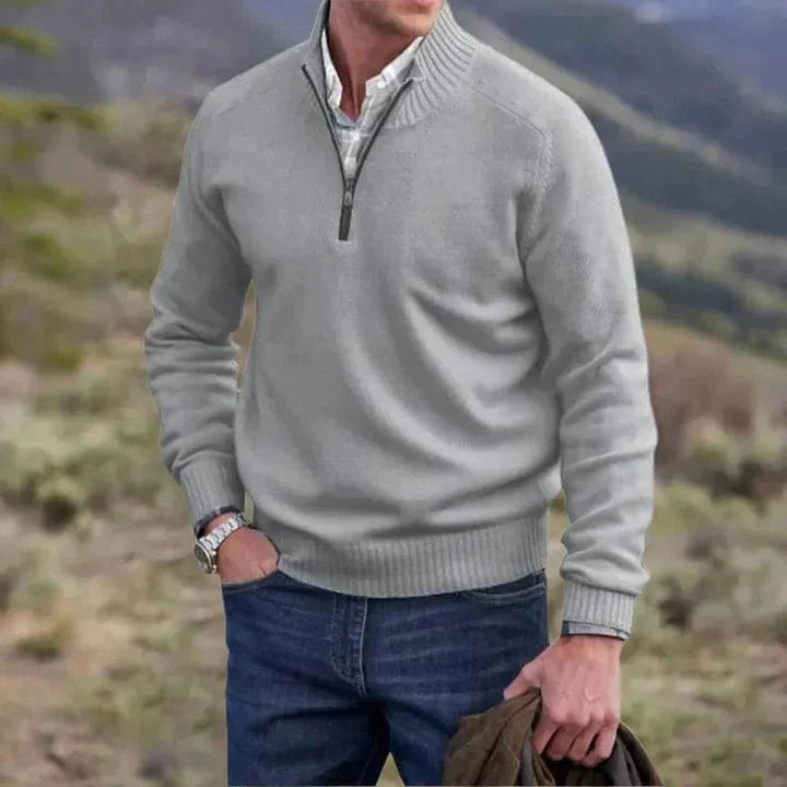 Gaston – Pull À Zip Élégant, Idéal Pour Une Tenue Chic