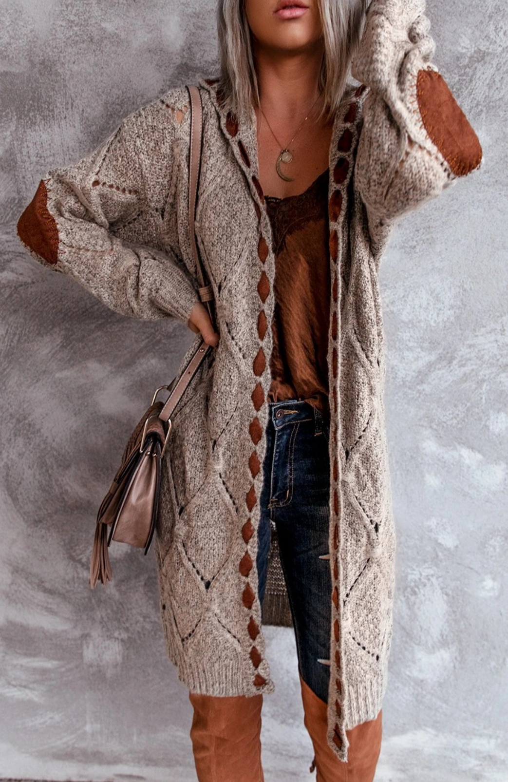Femme Cardigan Long