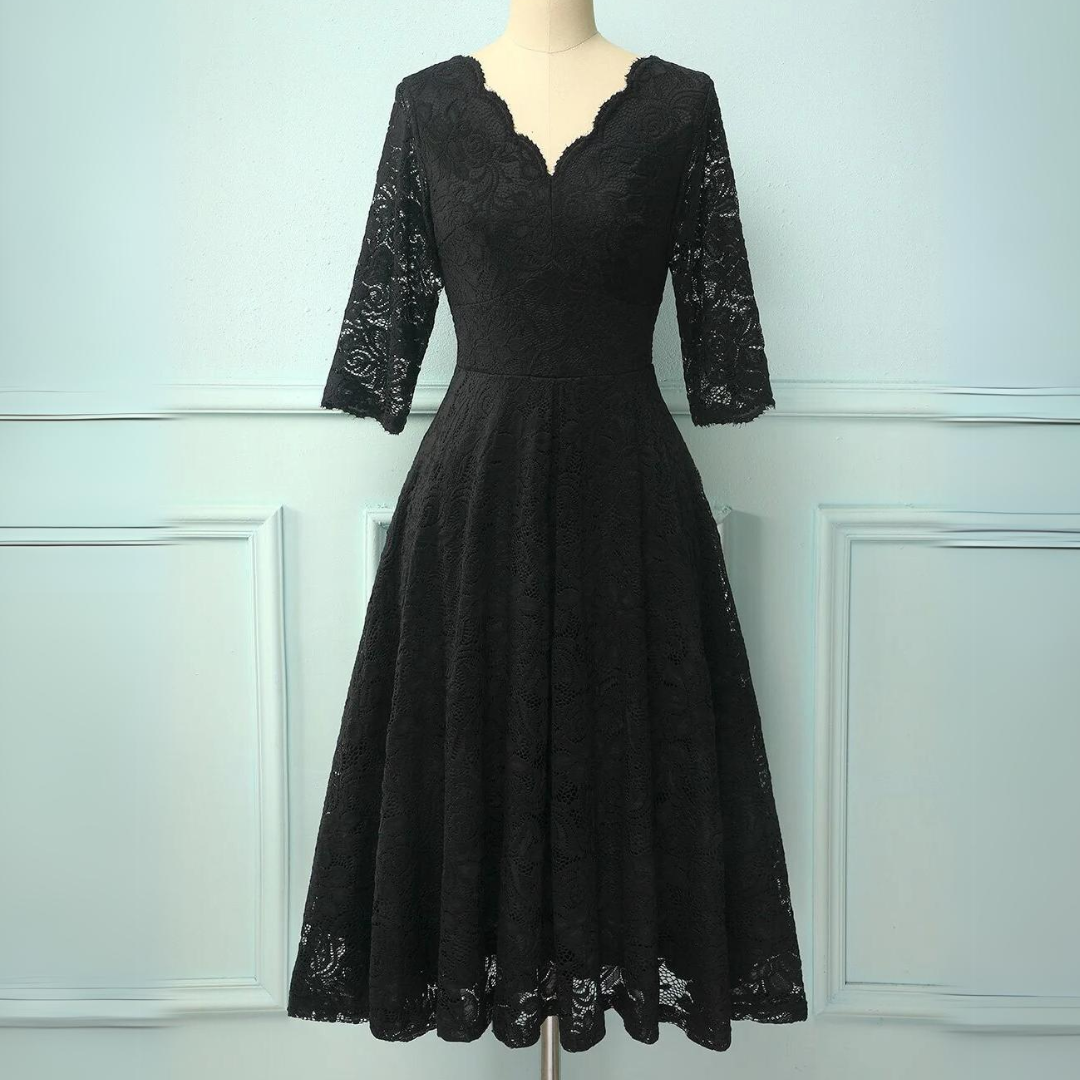 Charlotte - Robe D'Été Légère Mi-Longue Imprimée Femme