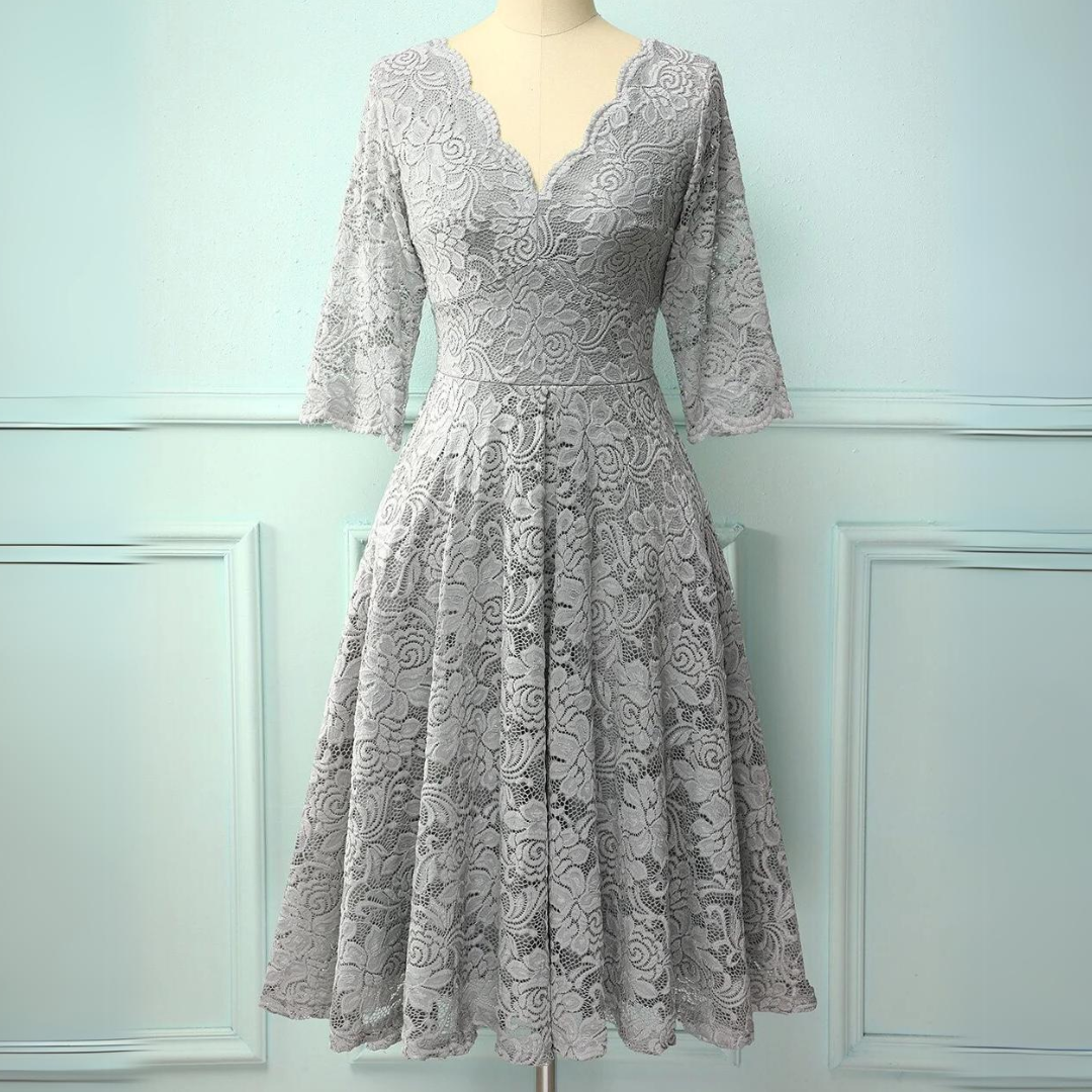 Charlotte - Robe D'Été Légère Mi-Longue Imprimée Femme