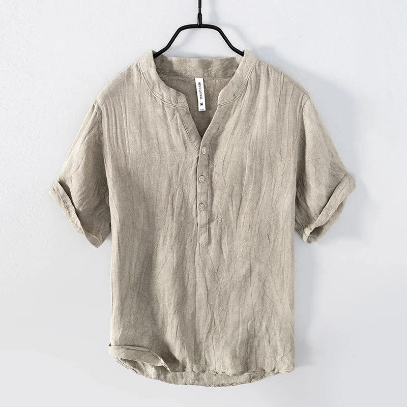 Image variante pour Joren - Chemise en lin - Moderne - Hommes-7