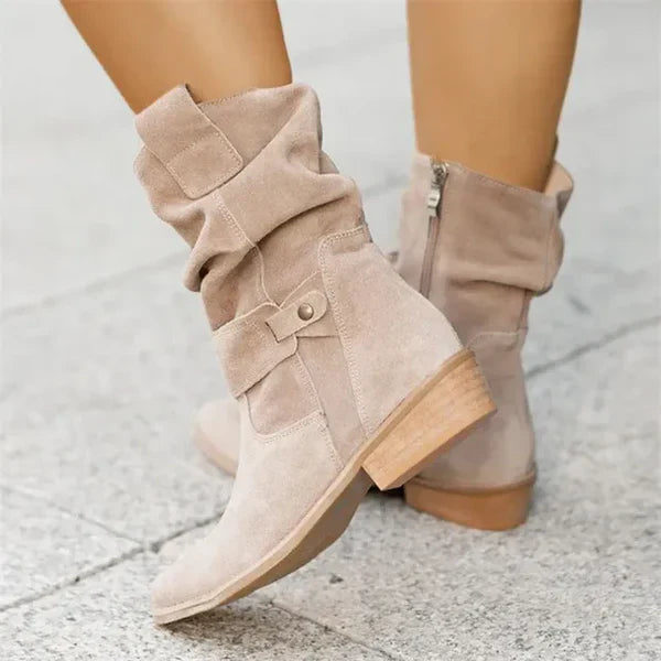 Sheyro - Casual Laarzen Met Lage Hak