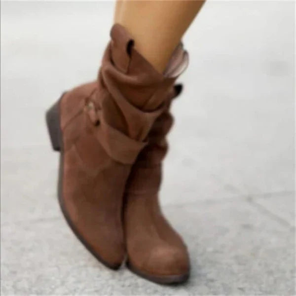 Sheyro - Casual Laarzen Met Lage Hak