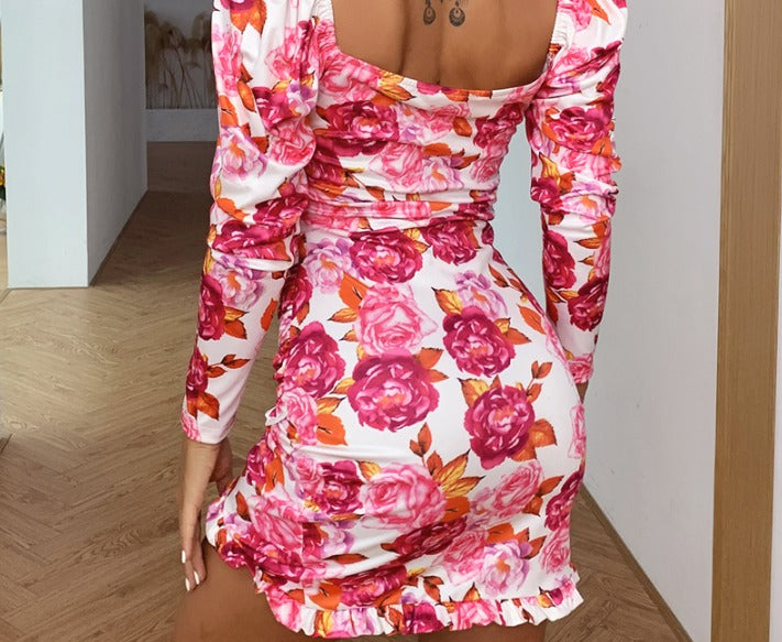 Lotte - Mini Robe - Imprimé Floral et Coupe Élégante - Femmes-3