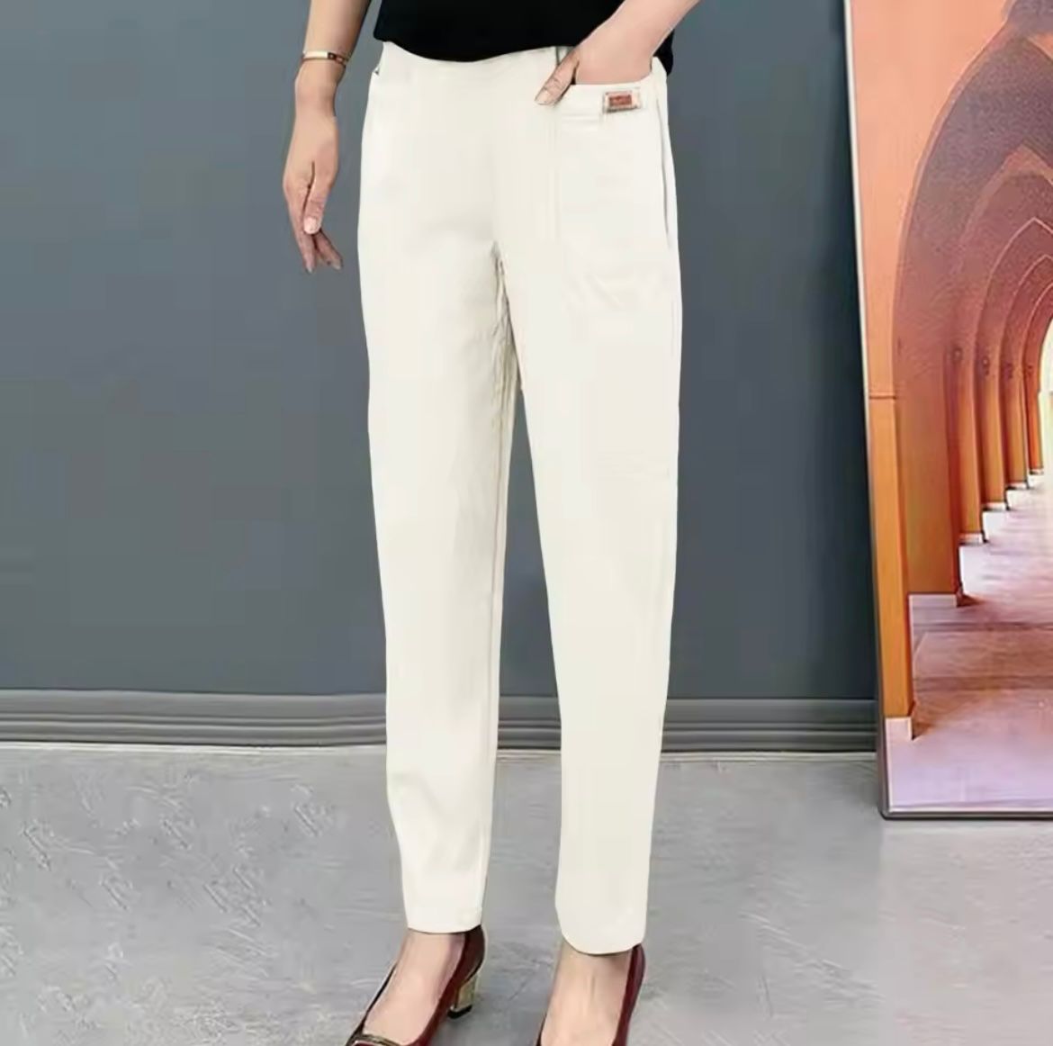 Oriana - Pantalon Coton