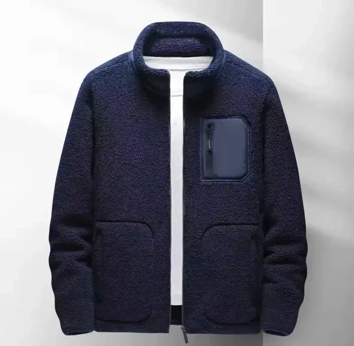 Xavier – Veste Intemporelle Pour Hommes Avec Fermeture Éclair