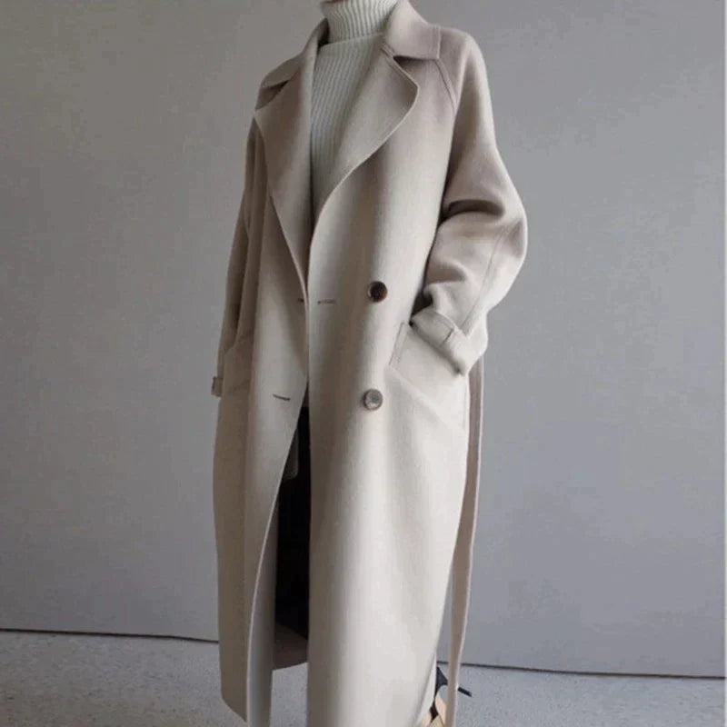 Caroline | Manteau Chic Long Classique