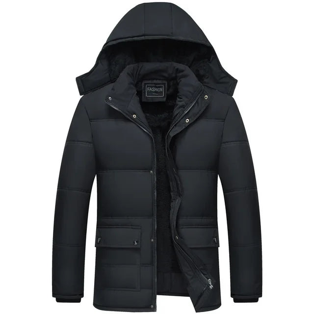 Lucas – Manteau D'Hiver Élégant Pour Homme, Chaud Et Tendance