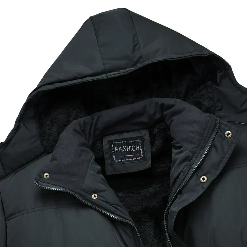 Lucas – Manteau D'Hiver Élégant Pour Homme, Chaud Et Tendance