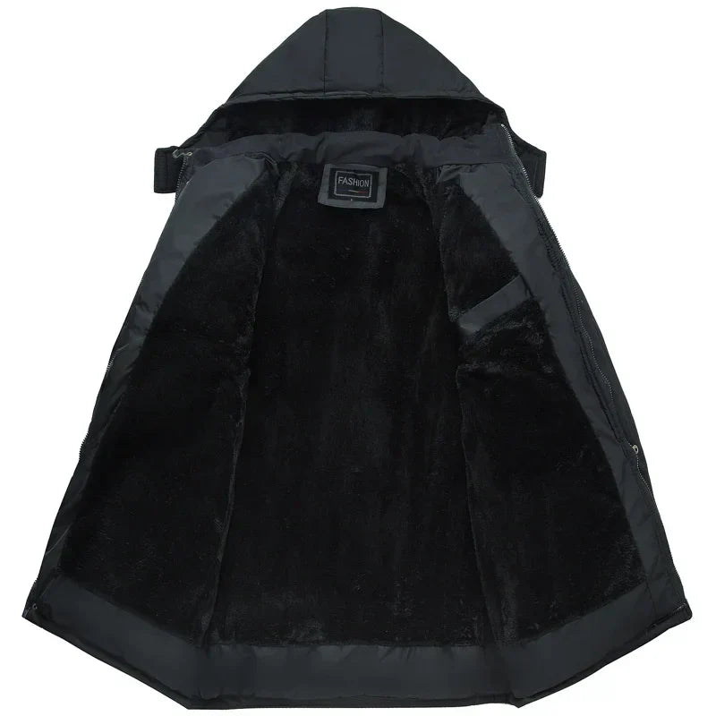 Lucas – Manteau D'Hiver Élégant Pour Homme, Chaud Et Tendance