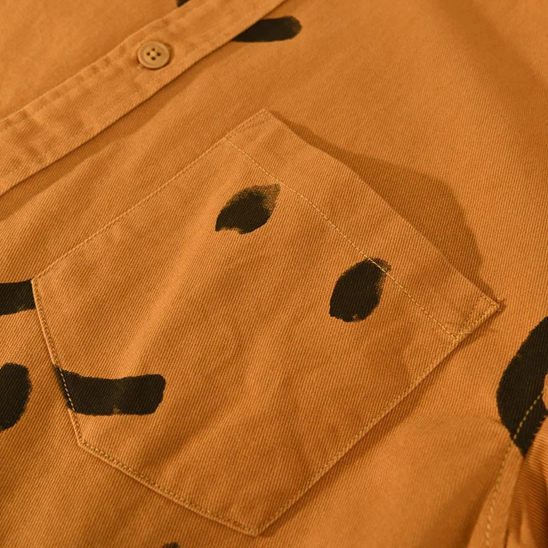 Jeroen - Chemise Smiley - Décontracté - Hommes-6