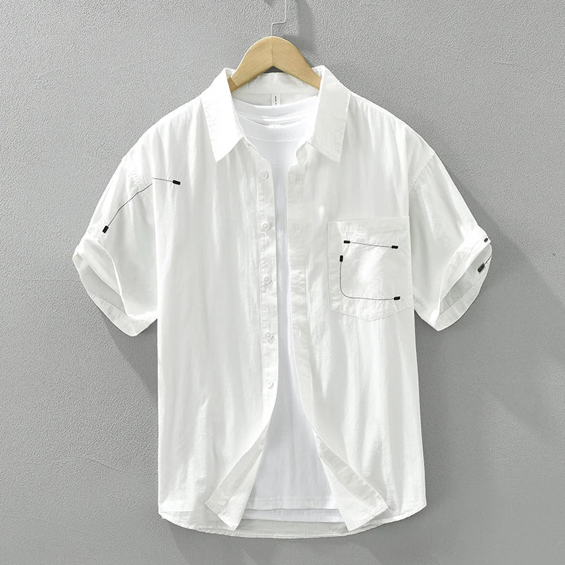 Topias - Chemise Ă  manches courtes - Casual - Hommes-2