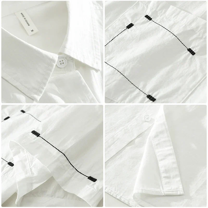 Topias - Chemise à manches courtes - Décontracté - Hommes-5