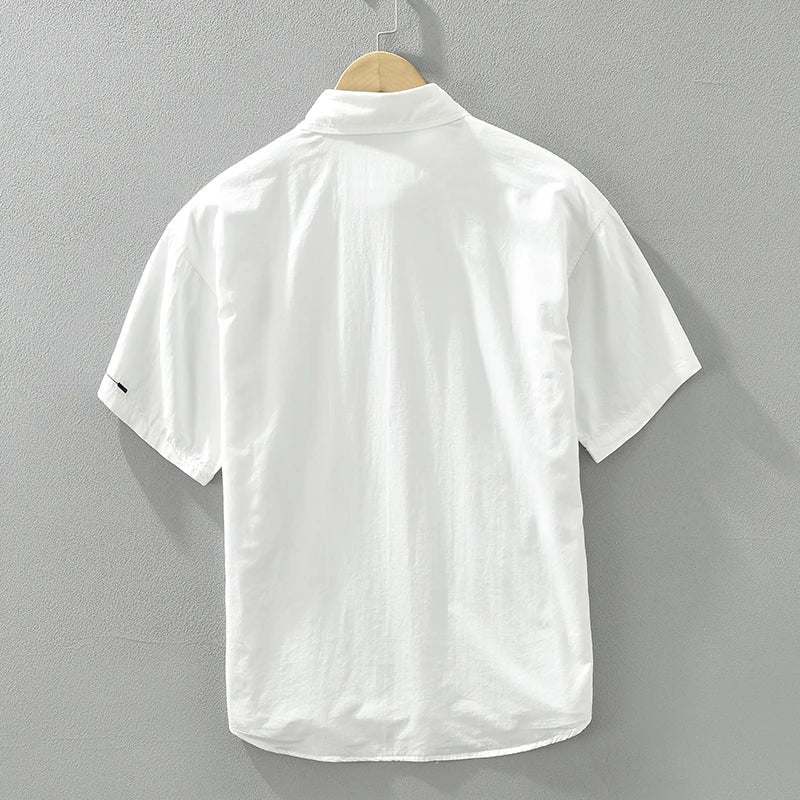Topias - Chemise à Manches Courtes - Décontractée - Hommes-3