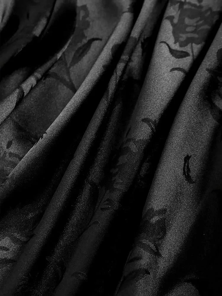 Vince - Chemise en satin à fleurs - Style luxueux - Hommes-4