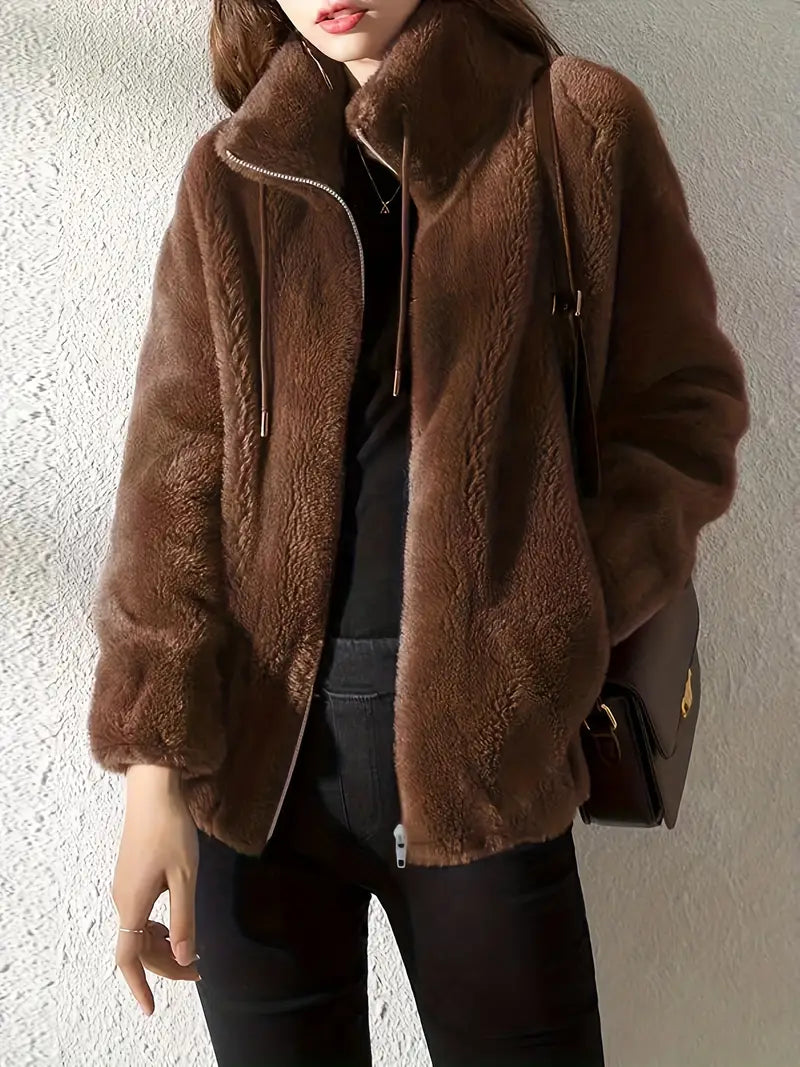 Noa - Veste femme peluche