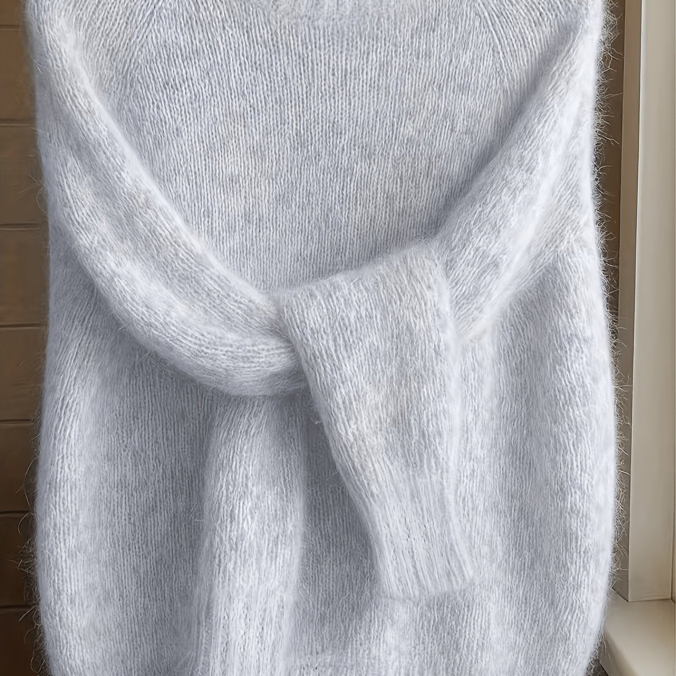 Émilie - Pull Raffiné Col Rond Oversize
