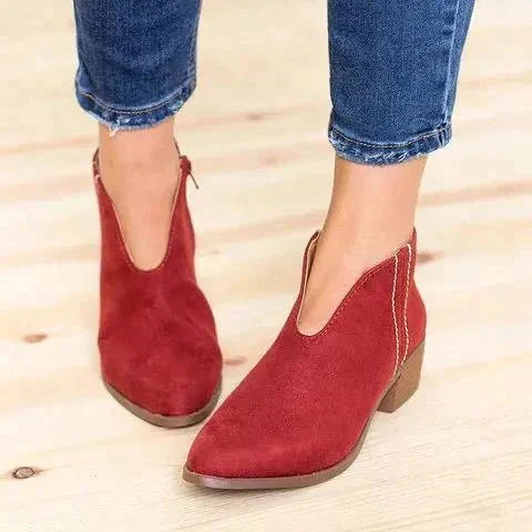 Sophie - Bottines Élégantes Avec Fermeture Éclair Sur Le Côté