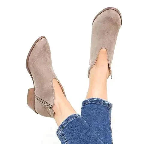 Sophie - Bottines Élégantes Avec Fermeture Éclair Sur Le Côté