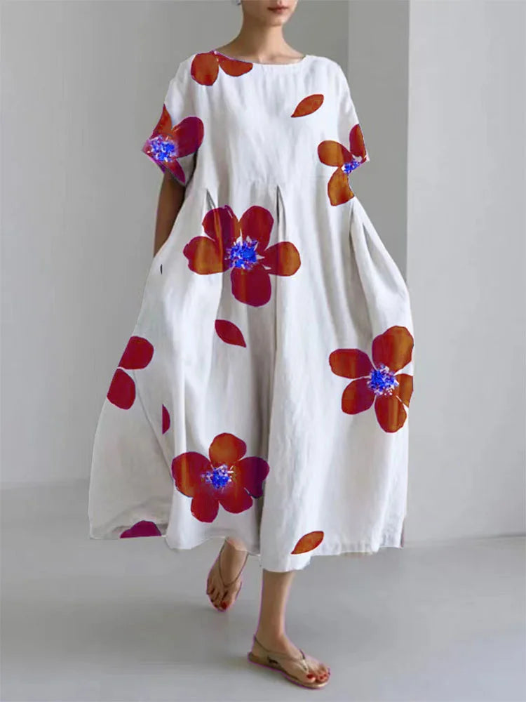 Paloma - Robe Longue Imprimée Floral