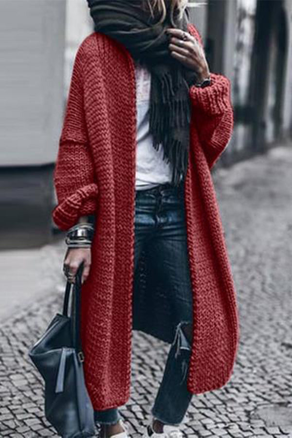Thérèse - Cardigan En Maille À Manches Longues