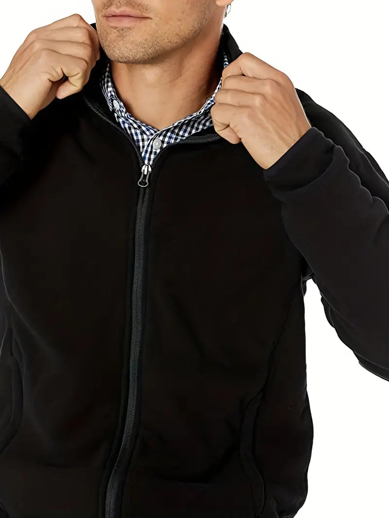 Armand – Veste Pour Hommes Avec Fermeture Éclair, Élégante Et Pratique