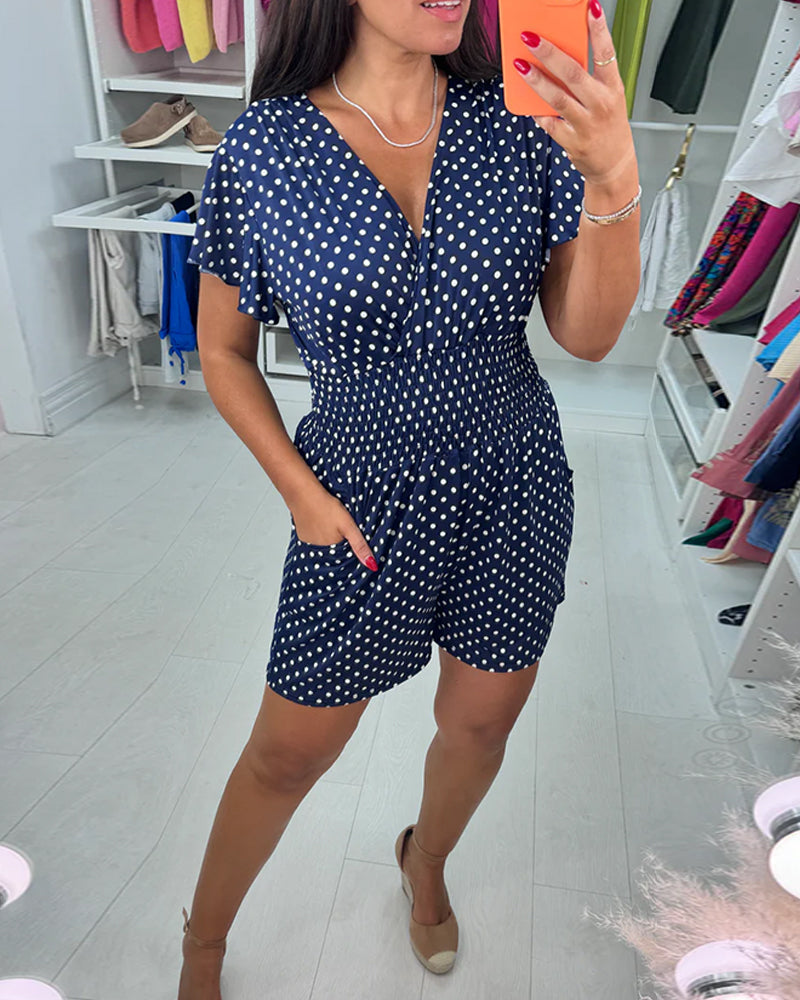Arina - Combinaison à pois - Chic et Confortable - Femmes-6