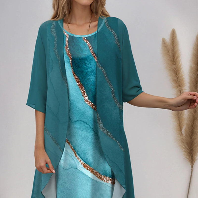 Robe Femme Fleurie Élégante - Sophie