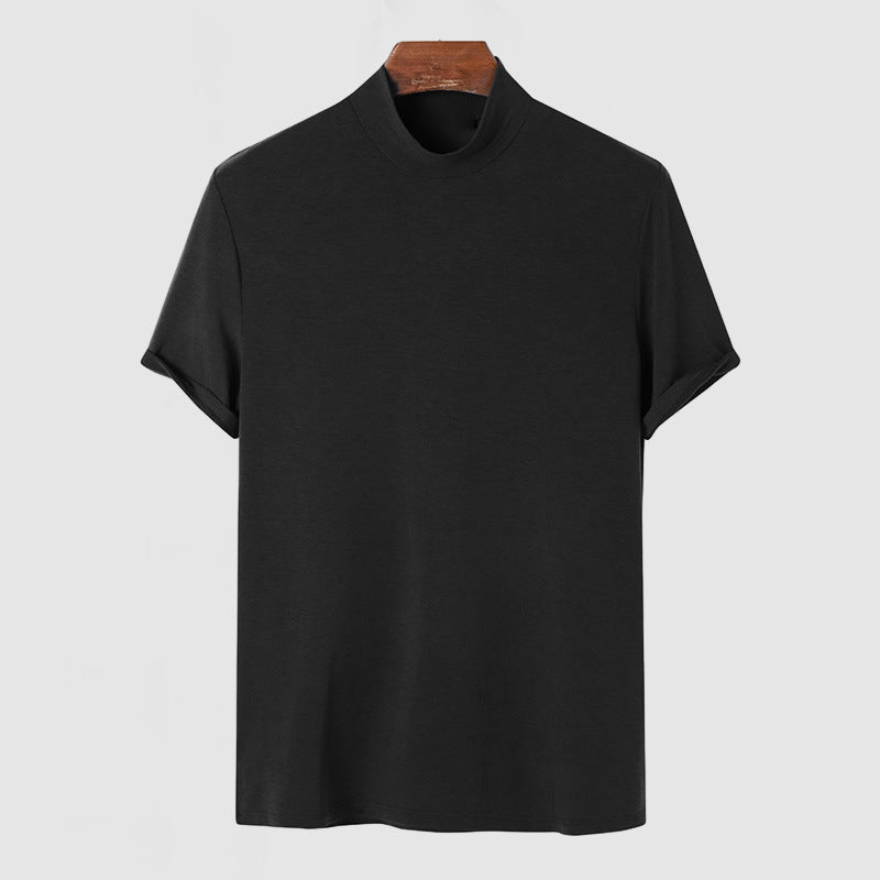 Jorge - T-Shirt Col Roulé Casual Homme