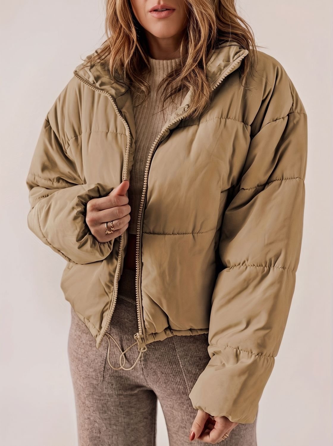 Sophie - Doudoune Chic Oversize Courte