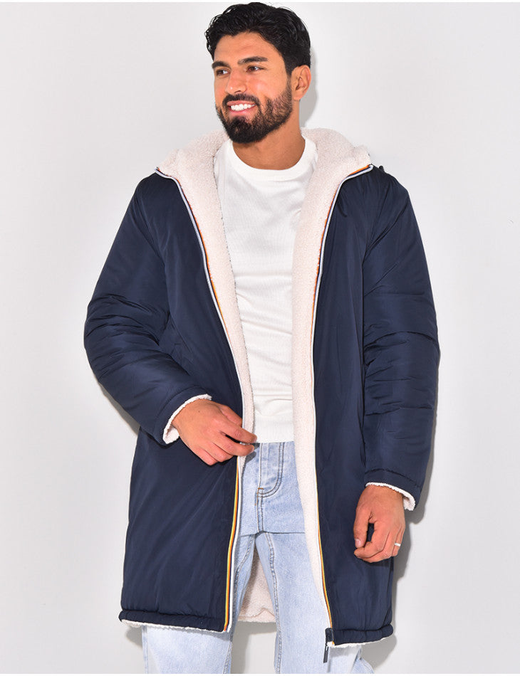 Nicolas - Manteau Chic Teddy Long