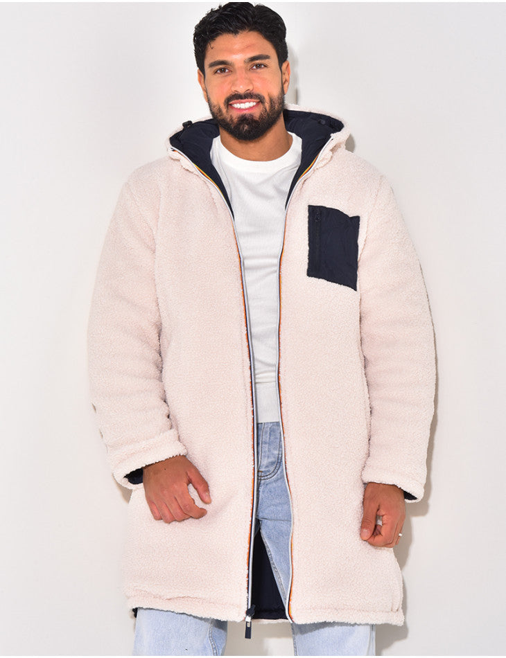 Nicolas - Manteau Chic Teddy Long