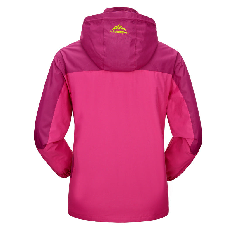 Éléonora - Imperméable Chic Capuche Zippée