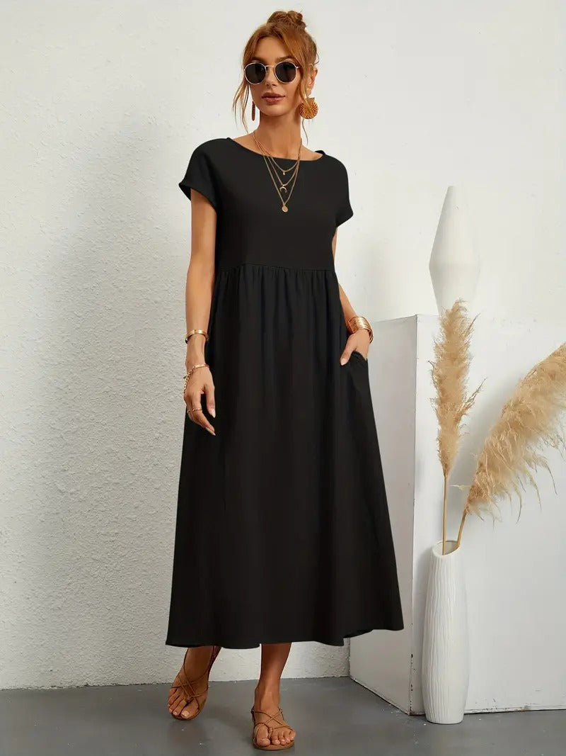 Noémie - Robe À Pochettes