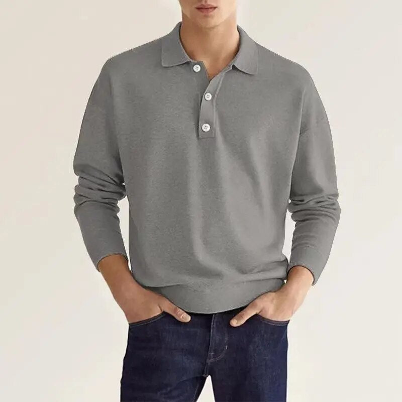 Homme Polo Manches Longues