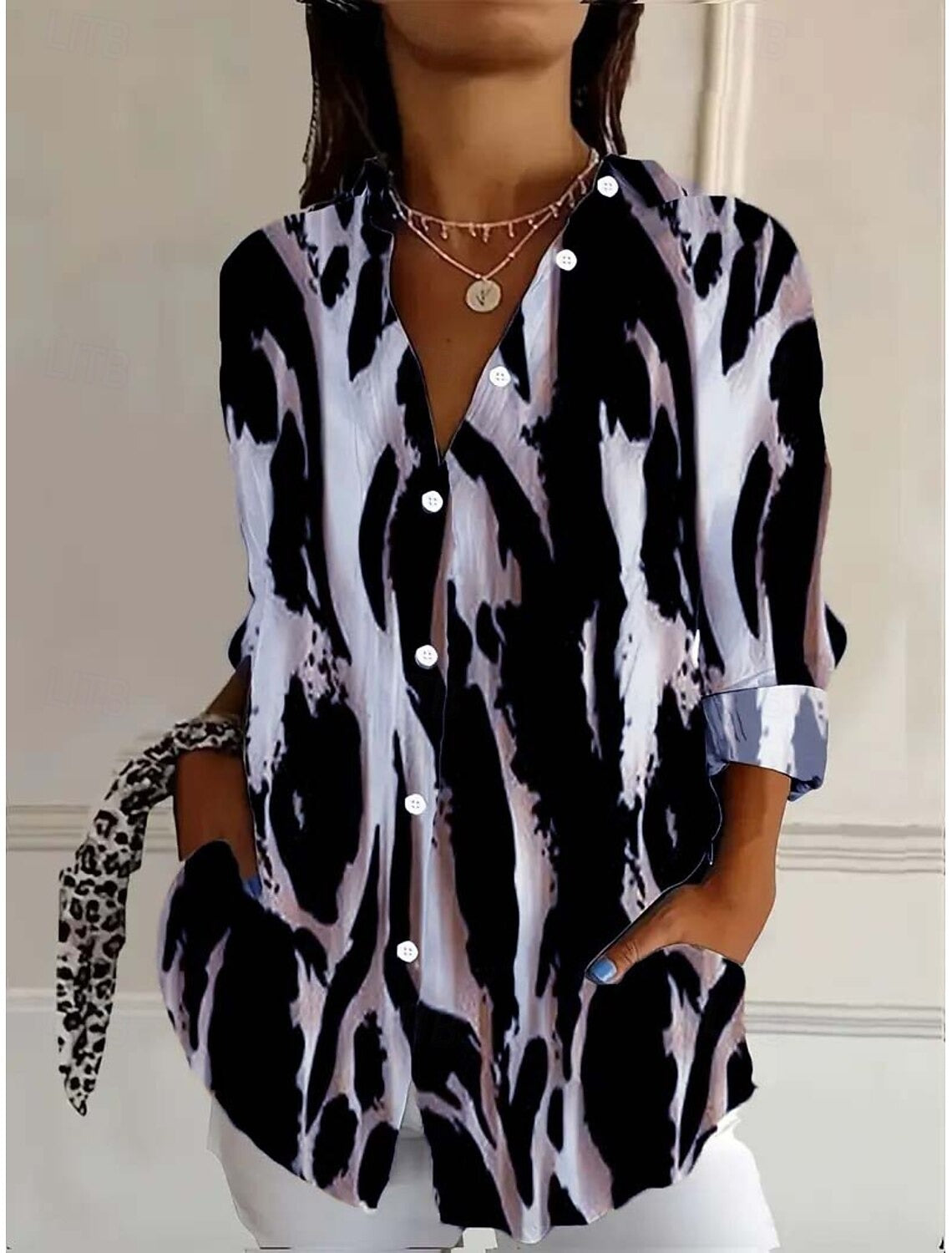 Blouse Femme Imprimée - Flara