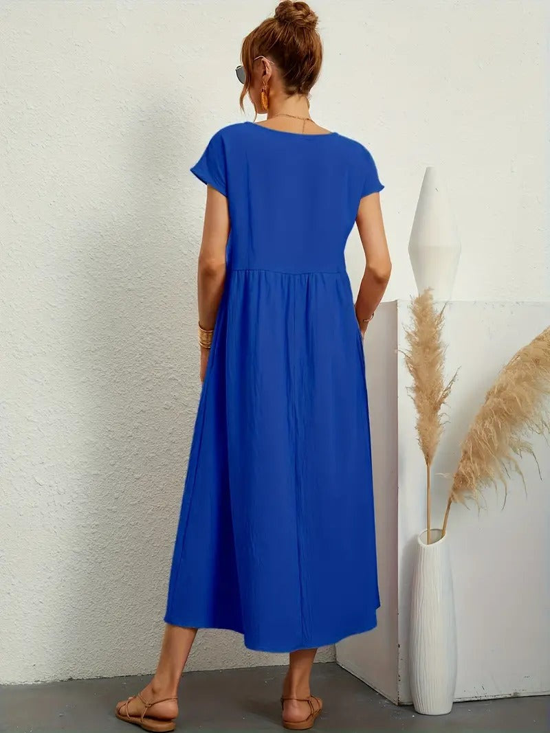 Noémie - Robe À Pochettes