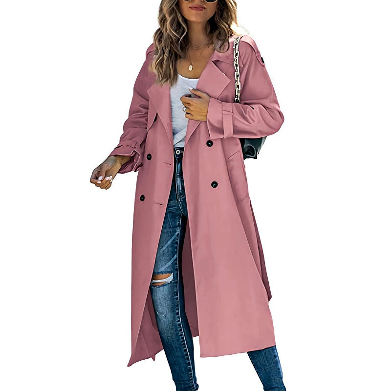 Zara - Trench Long ĂlĂ©gant Femme