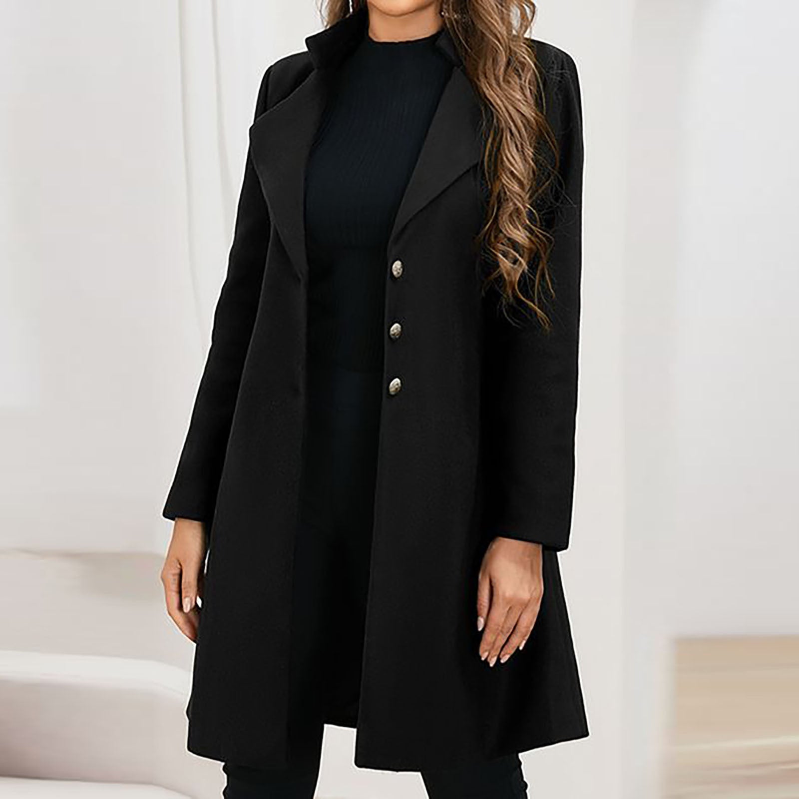 Gabrielle - Manteau De Laine Élégant