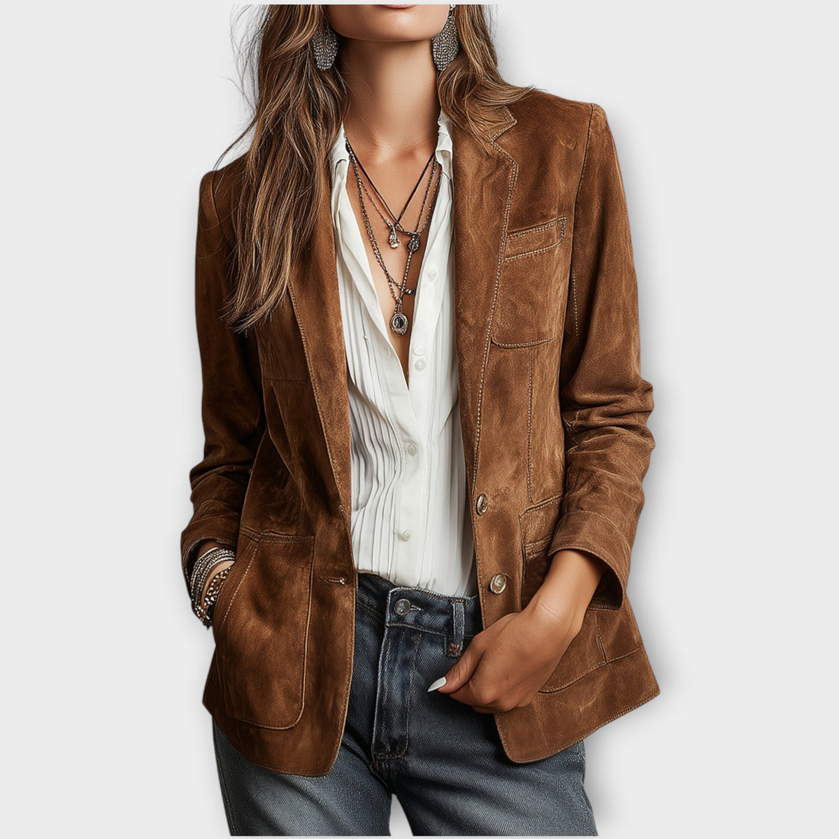 Sandrine | Blazer Chic Vintage Oversize