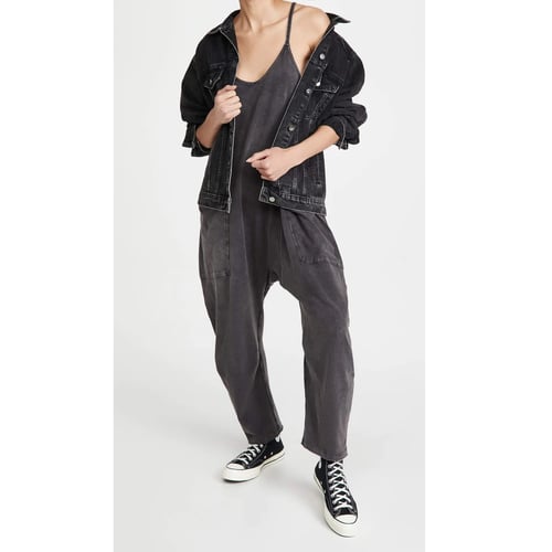 Image variante pour Lotte - Combinaison noire pour femmes - Pantalons larges et confortables - Femmes-7