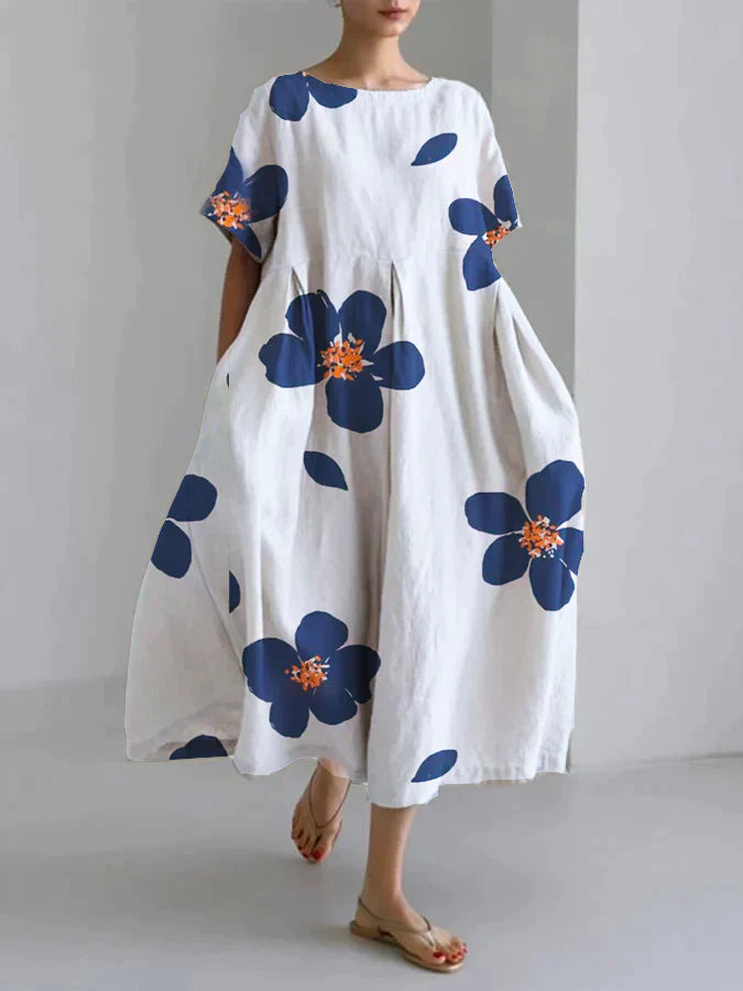 Paloma - Robe Longue Imprimée Floral