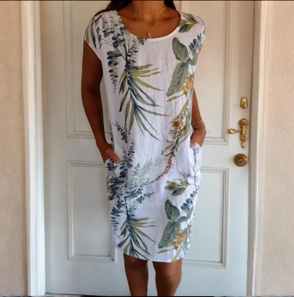 Robe D'ĂtĂ© Femme ImprimĂ©e Fluide - Julie