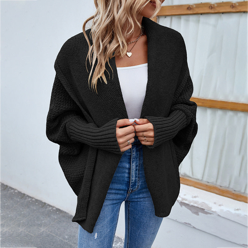 Isabelle - Cardigan Tricoté Lâche pour Femme