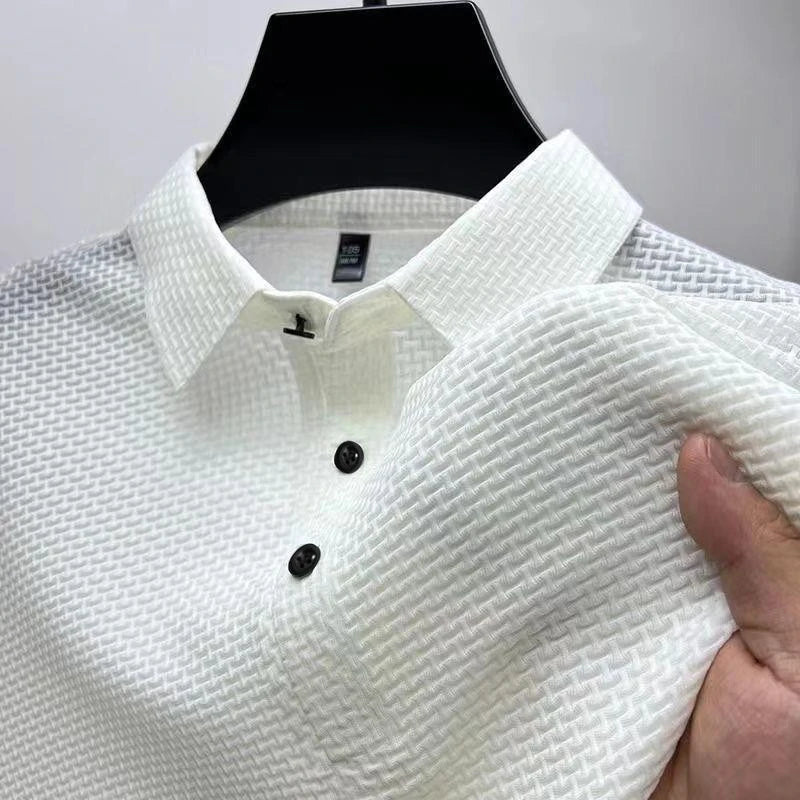 Pedro - Polo Texturé Élégant Homme