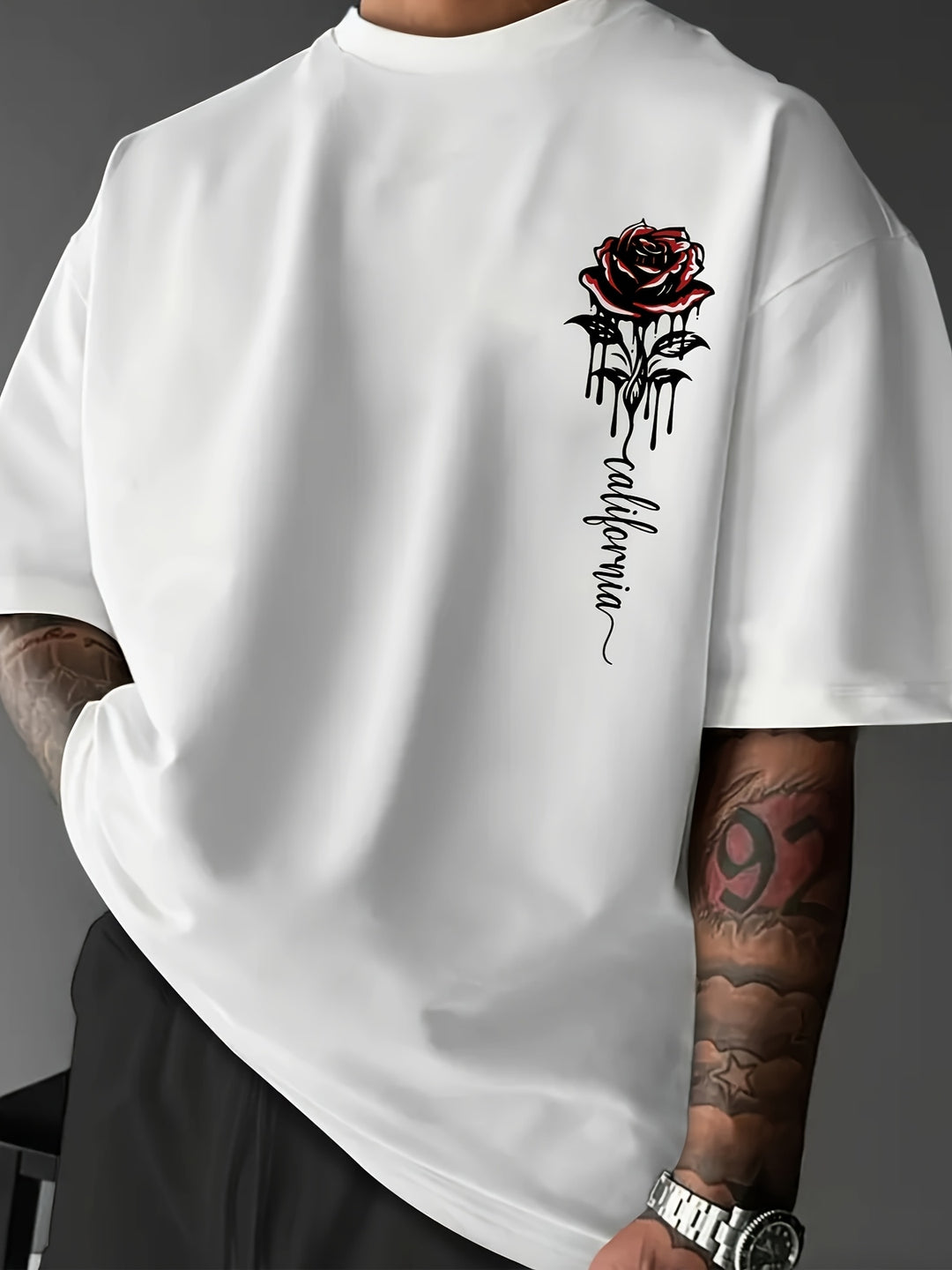 Dante - T-Shirt Imprimé Stylé Homme