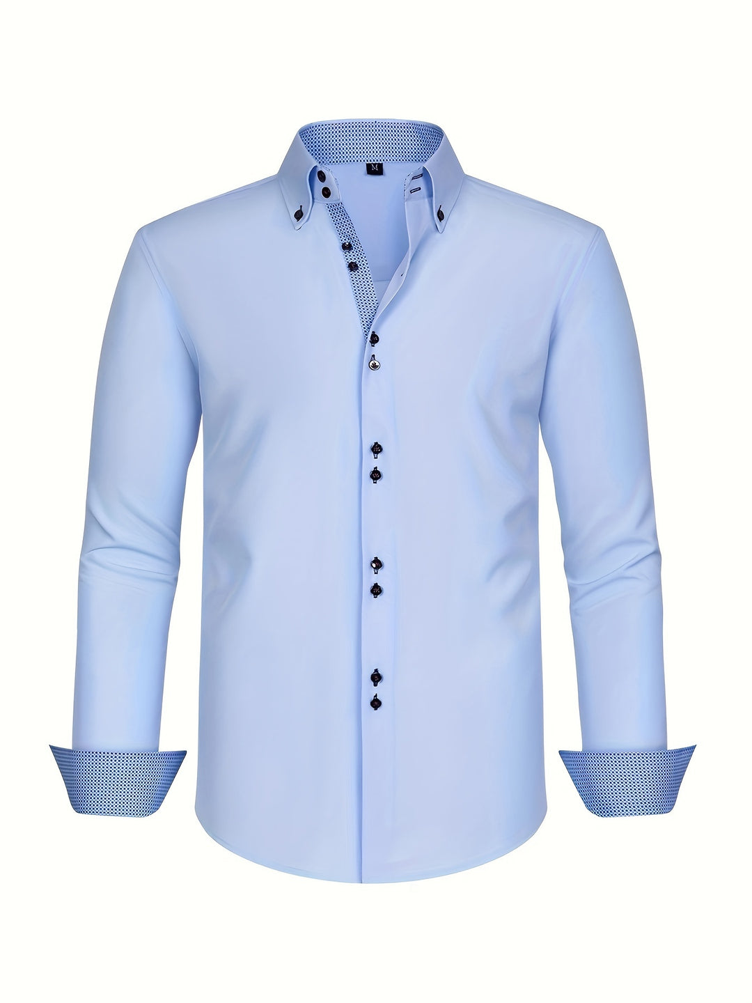 Théo - Chemise Boutonnage Double Stretch Homme