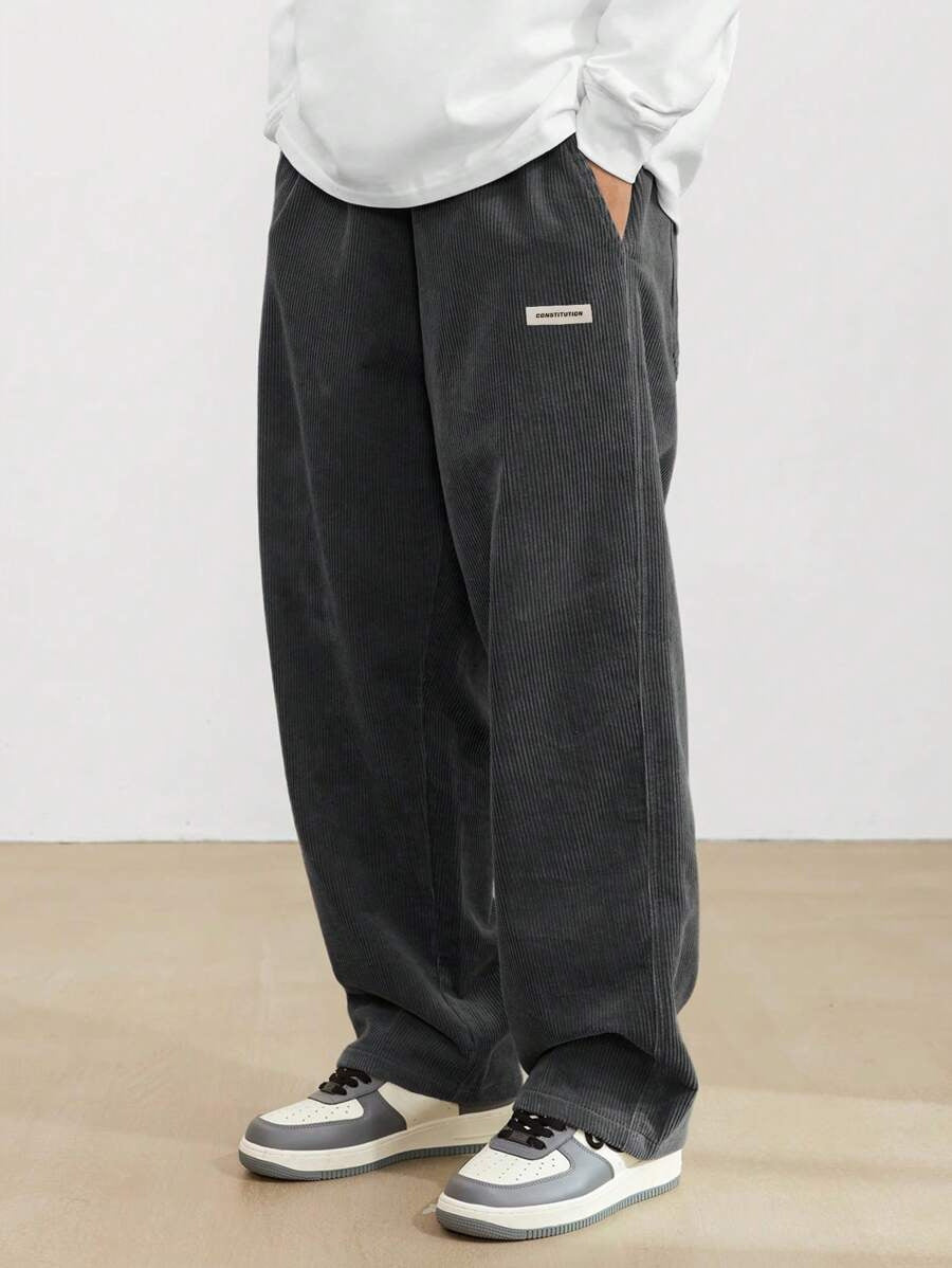 Gabriel - Pantalon Velours Côtelé Loose-Fit Homme